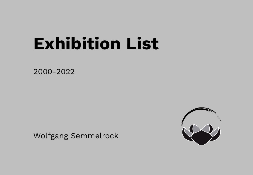 exhibition_directory_cover_of_wolfgang_semmelrock_from_2000_to_2022